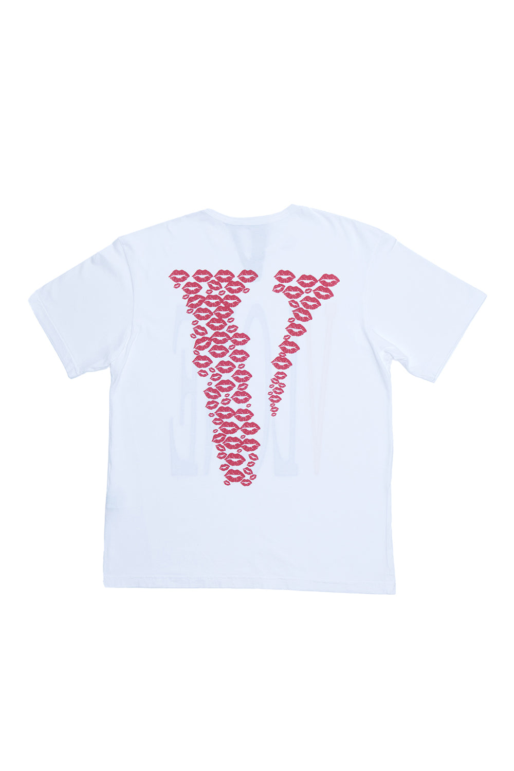 VLONE RED LIPSTICK OG EMBROIDERED T-SHIRT (white)