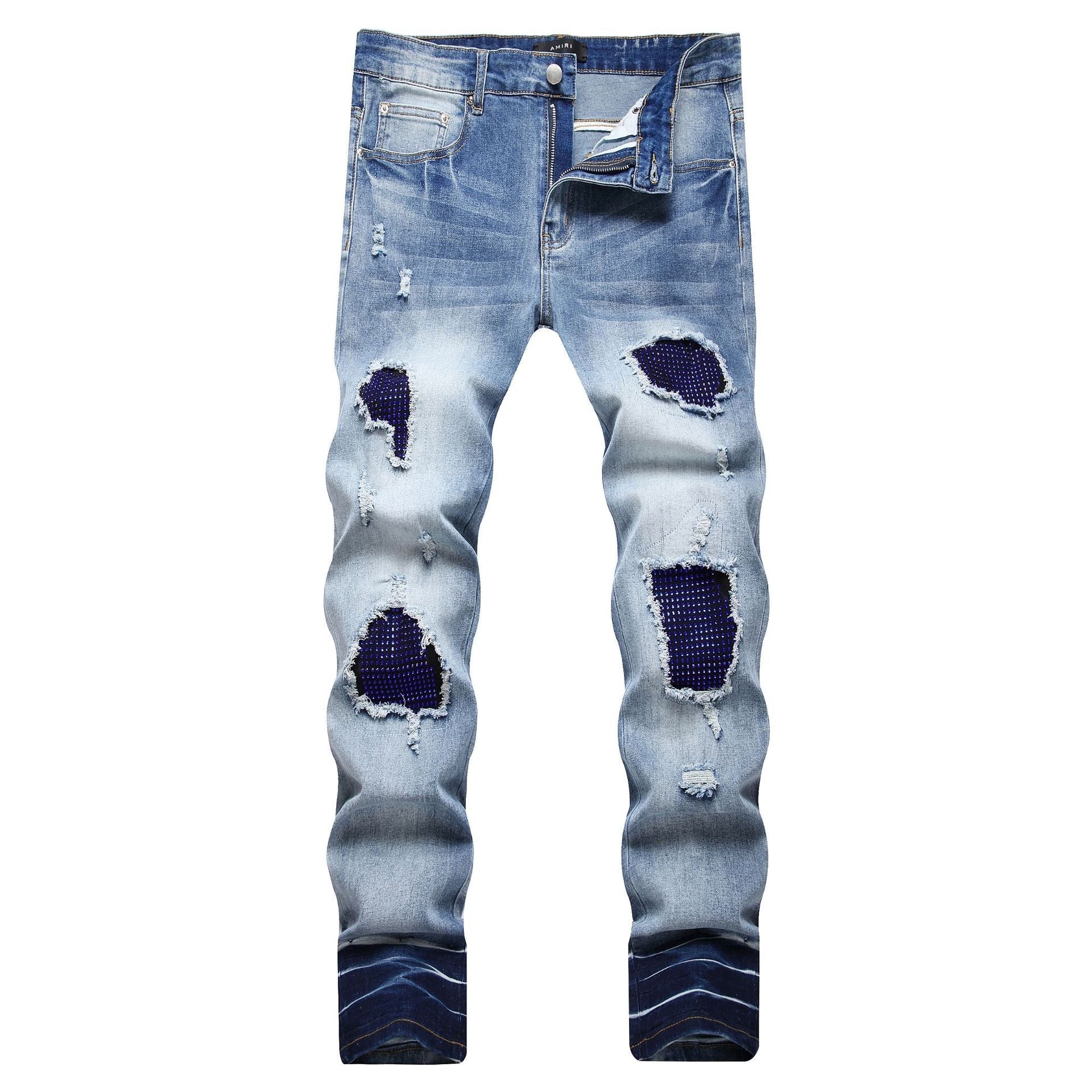 Amiri Jeans Ripped Stretch Jeans
