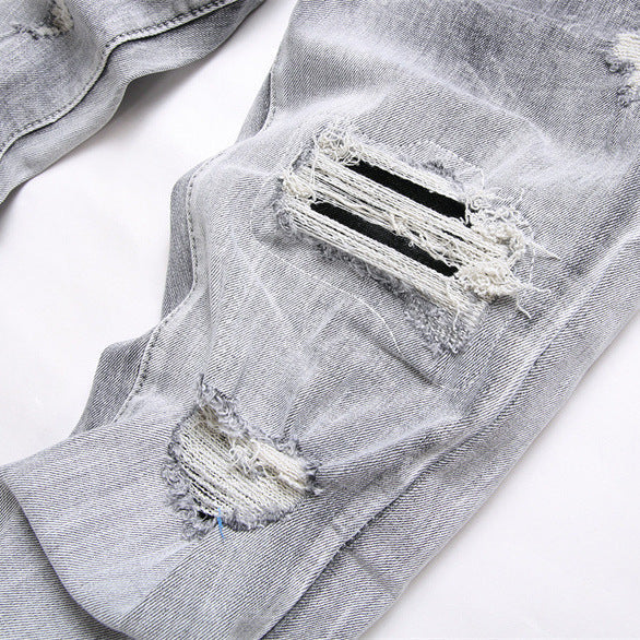 Amiri Jeans Ripped Stretch Jeans