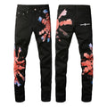 Amiri Jeans Graffiti Stretch Slim Fit #1309