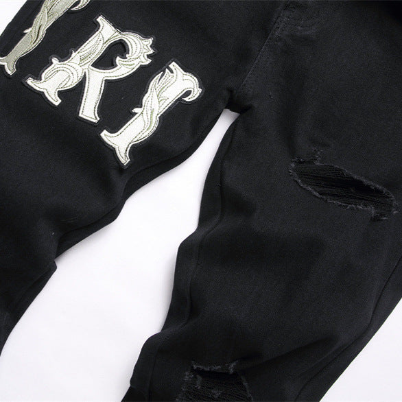 Amiri Jeans Ripped Stretch Jeans