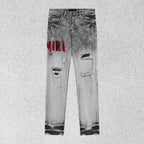 Amiri Jeans Trendy Casual Ripped Jeans