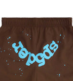 Sp5der Brown OG Web Double Layer Short