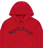 Sp5der VVS Webstone Hoodie Red