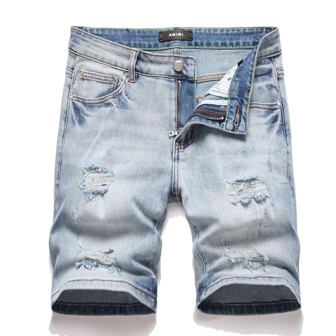 Amiri Jeans Ripped Short Jeans