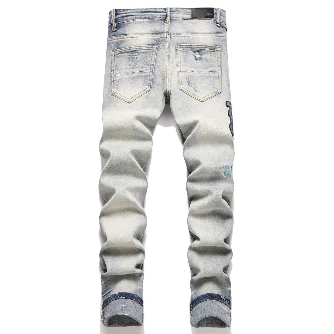 Amiri Jeans Ripped Stretch Jeans